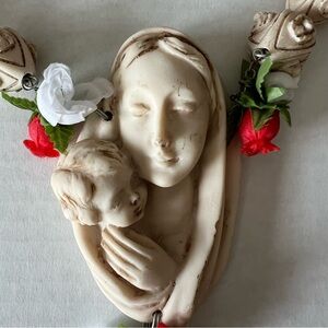 Madonna and Child Wall Rosary